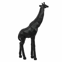 Paris Prix Statuette Déco Girafe Origami 40cm Noir