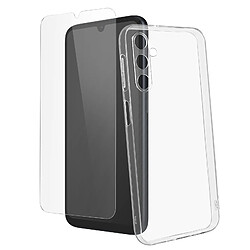 Protection Intégrale pour Samsung A25 Coque Verre Trempé 4smarts Transparent