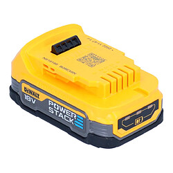 Avis DeWalt Kit batterie DCBP 034 E2 2x batterie Powerstack 18 V 1,7 Ah / 1700 mAh XR Li-Ion - avec indicateur de charge