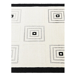 Vidal Tapis de couloir en laine 196x81 beige Darya pas cher