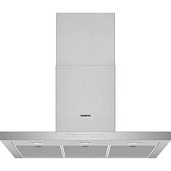 siemens - lc97bcp50 siemens - hotte décorative murale 90cm 55db 718m3/h inox - lc97bcp50