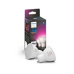 Philips Hue Lumière connectée Philips HWCA 6.5W GU10 x2