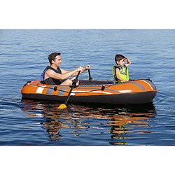 Bateau Gonflable Bestway Kondor 3000 232x115 cm 3 Personnes Pagaie et Pompe