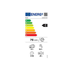 Lave-vaisselle 60cm 14 couverts 40db blanc - SMS6ECW05E - BOSCH