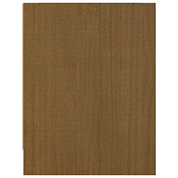 Maison Chic Table de chevet, Table de Nuit, Meuble de rangement Marron miel 40x30,5x40 cm Bois de pin massif pas cher