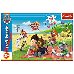 Avis Trefl Puzzles 24 elements MAXI Fun on the blanket Paw Patrol