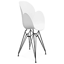 Kokoon Design Fauteuil design UMELA WHITE 59x57,5x85 cm