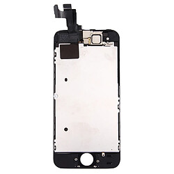 Avis Wewoo Pour iPhone 5s caméra frontale noir + LCD + cadre + pavé tactile Assembleur de numériseur pièce détachée 4 en 1