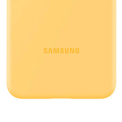 Coque en silicone pour Samsung Galaxy S24 Jaune