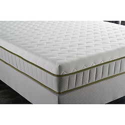 Acheter Incroyable Literie NATAVEGA |Matelas mousse HR40kg aux extraits de soja | surmatelas intégré 140x190