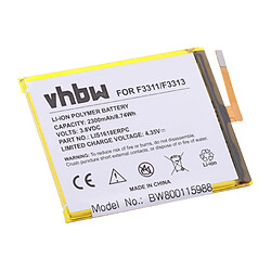 vhbw Li-Polymère batterie 2300mAh (3.8V) pour téléphone portable mobil smartphone Sony Xperia E5, E5 Dual Sim 