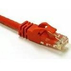 Cables To Go - Câble de raccordement croisé sans accroc UTP - Cat 6 - Rouge - 3 m Import Royaume Uni