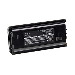 vhbw Batterie compatible avec Kenwood TK-2200, TK-2200LP, TK-2202, TK-2202E, TK-2206, TK-2206M radio talkie-walkie (2500mAh, 7,2V, NiMH) 