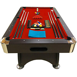 Simba BILLARD AMERICAIN 7ft NEUF table de pool Snooker meuble salon table de billard - dimensions de jeu 188 cm x 96 cm 