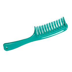 Peigne Démêlant à Dents Incurvées Brosse Démêlante Pour Cheveux Bouclés Humides Vert pas cher