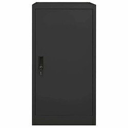 vidaXL Armoire à selles Anthracite 53x53x105 cm Acier