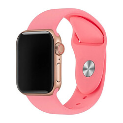 Shot Bracelet Silicone 38/40mm pour IWATCH Serie APPLE Confortable Sportif (ROSE)