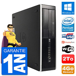 PC HP 8300 Elite SFF Intel G630 RAM 4Go Disque Dur 2To Windows 10 Wifi · Occasion 