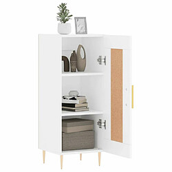 Acheter Maison Chic Buffet,Meuble de Rangement,commode pour salon,Cuisine blanc 34,5x34x90 cm bois d'ingénierie -MN43875