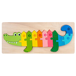 Nouveaux puzzles en bois Puzzles 3D pour les tout-petits Animaux Puzzles pour les enfants