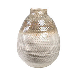 Vase Romimex Beige Porcelaine 37 x 47 x 37 cm