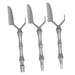 Avis Teinture Des Cheveux Positionnement Perm Peigne Outils De Positionnement Kit De Soins Capillaires Gris