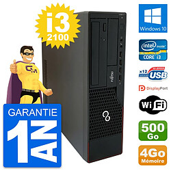 PC Fujitsu Esprimo E910 DT Intel i3-2100 RAM 4Go Disque 500Go Windows 10 Wifi · Occasion 