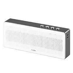 Yonis Enceinte Bluetooth Multifonction Avec Micro Pour Appels Mains-Libres Et Support Carte TF Enceinte Bluetooth Multifonction Mains-Libres Avec Micro Support TF Silver Gris YONIS