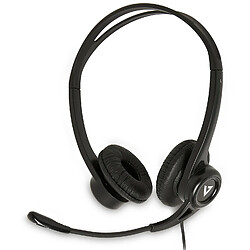 Avis Casques avec Microphone V7 HU311-2EP Noir