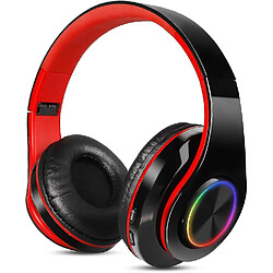 Universal Casque Bluetooth sans fil, casque Bluetooth Hi-Fi CVC6.0 casque pliable avec 