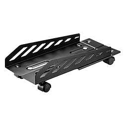 Acheter Support d'unite central sur chariot roulettes noir