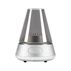 Enceinte bluetooth sans fil rechargeable avec porte bougie silver - nordiclightpros - KOODUU