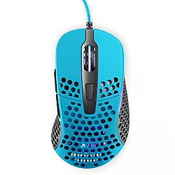 Souris gaming ultra légère RGB Xtrfy M4 - Bleue