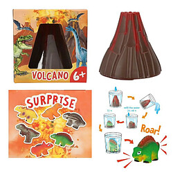 TOPModel Dino World - Figurine volcan avec dino 