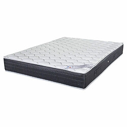 Acheter Ebac Matelas + sommier tapissier 160x200 Ressorts - Ramage - Soutien ferme