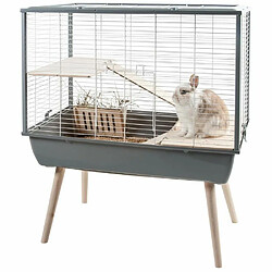 Avis ZOLUX Cage Neo muky pour grands rongeurs 58 cm Gris.