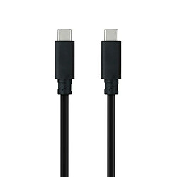 Câble USB C NANOCABLE 10.01.4100 Noir 50 cm