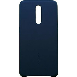 Oppo Coque pour Oppo Reno Z Rigide et Haut de Gamme en Caoutchouc de Silicone Liquide Bleu