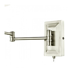 Acheter Luminaire Center Applique murale Kensington Nickel poli 1 ampoule 31cm