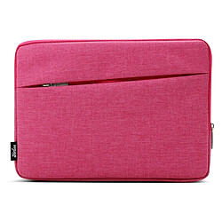 Wewoo Sacoche pour ordinateur portable rose Macbook Pro 13,3 pouces et 13 ci-dessous sac universel souple tissu Pouch 