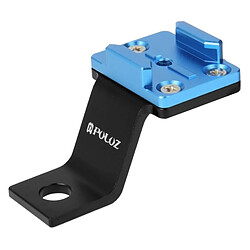 Wewoo Support Holder bleu pour GoPro HERO6 / 5/5 Session / 4 Session / 4/3 + / 3/2/1, Xiaomi et autres caméras d'action de fixation de moto en métal fixe