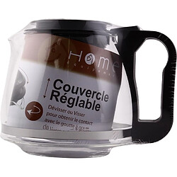 Home Equipement Verseuse conique avec couvercle adaptable - A05 Black 