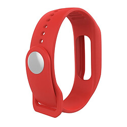 Wewoo Bracelet pour montre connectée Dragonne Sport en silicone TomTom Touch Rouge