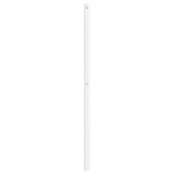 Maison Chic Tête de lit moderne pour chambre - Décoration de lit métal blanc 150 cm -MN86989 pas cher