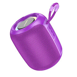 Yonis Enceinte Sport Bluetooth 5.3 Puissante 5W FM TWS Enceinte Bluetooth Sportive 5W Autonomie 2H Support Carte TF FM Ultra Légère Violet YONIS