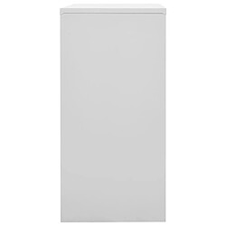 Avis vidaXL Armoires à casiers 2 pcs Gris clair et vert 90x45x92,5 cm Acier