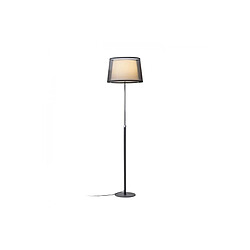 RENDL Lampadaire Esplanade 1x42W E27 Blanc Chromé