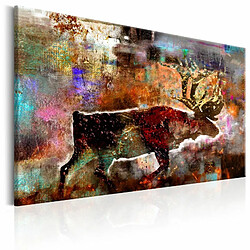 Paris Prix Tableau Imprimé Colourful Caribou 80 x 120 cm 