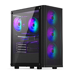 VIST PC Gaming Ryzen 7 5700X - RAM 32Go - RTX 4060Ti - SSD 1To M.2 - WIFI - W11