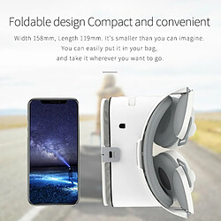 Z6 Vr 3D Lunettes Réalité Virtuelle Mini Casque En Carton Vr Lunettes Casques Bobo Vr Pour 4.7-6.2 Pouces Téléphone Mobile Noir pas cher